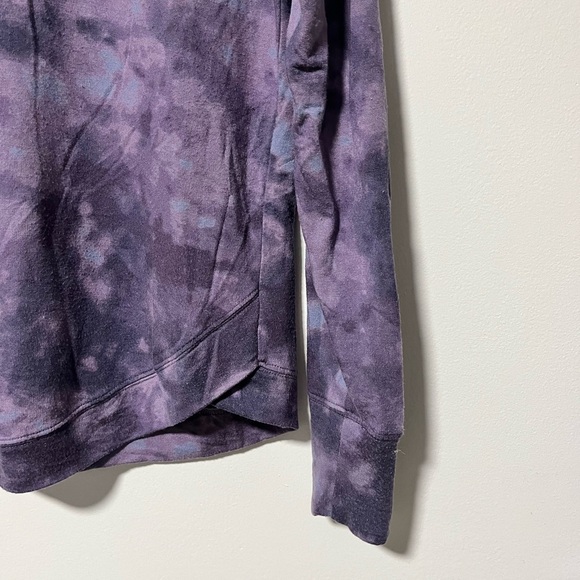 Athleta Purple Tie-Dye Long Sleeve Sweatshirt – Size Small - Picture 11 of 14